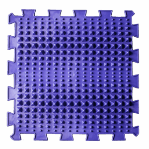 Masážna ortopedická podložka Puzzle "Mix" Pyramídy 1 element