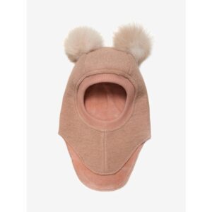 Kukla s Alpaca brmbolcami ružovohnedá