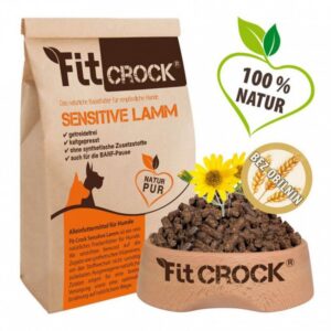 Fit-Crock Sensitive jahňacie - granule lisované za studena