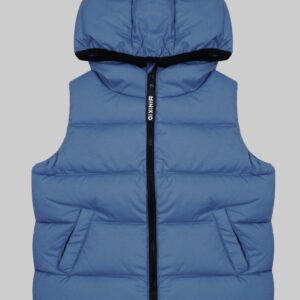 Kamenná modrá páperová Vest