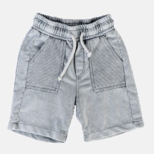 Vintage sivá Patched šortky